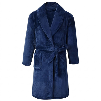 Luxuriöser Fleece-Bademantel für pure Geborgenheit