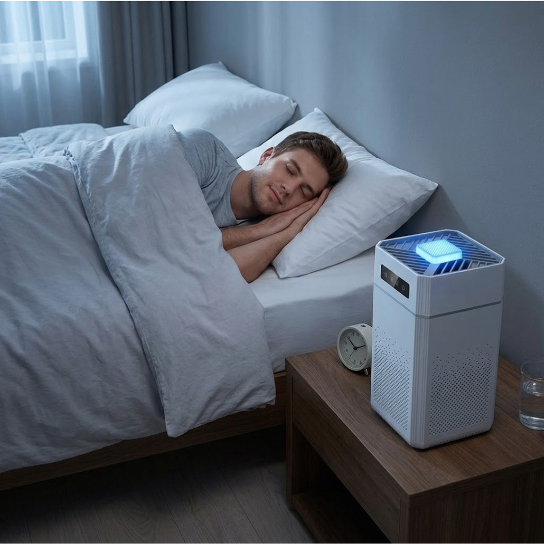 Smarter HEPA-Luftreiniger für reine Wohlfühlluft