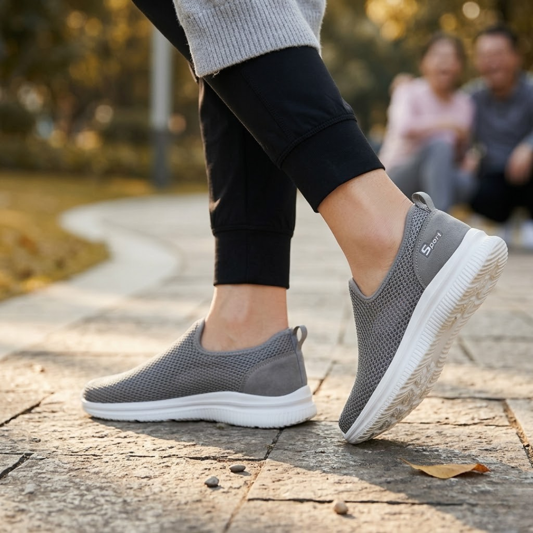 Atmungsaktive Slip-On Barfußschuhe mit Anti-Rutsch-Sohle