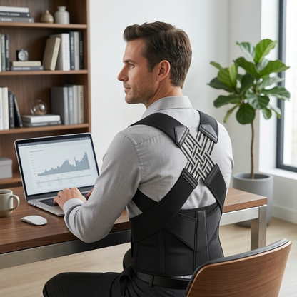 Orthopädische Haltungskorrektur für Entlastung des Rückens