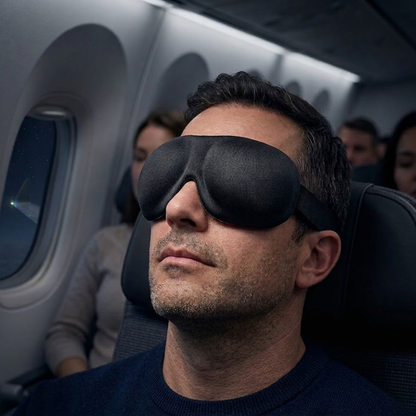 Ergonomische Premium 3D-Schlafmaske