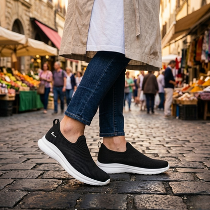 Atmungsaktive Slip-On Barfußschuhe mit Anti-Rutsch-Sohle