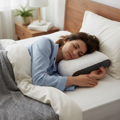 Ergonomisches Kissen gegen Nackenschmerzen