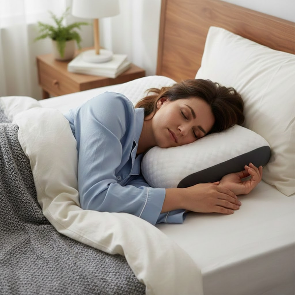 Ergonomisches Kissen gegen Nackenschmerzen