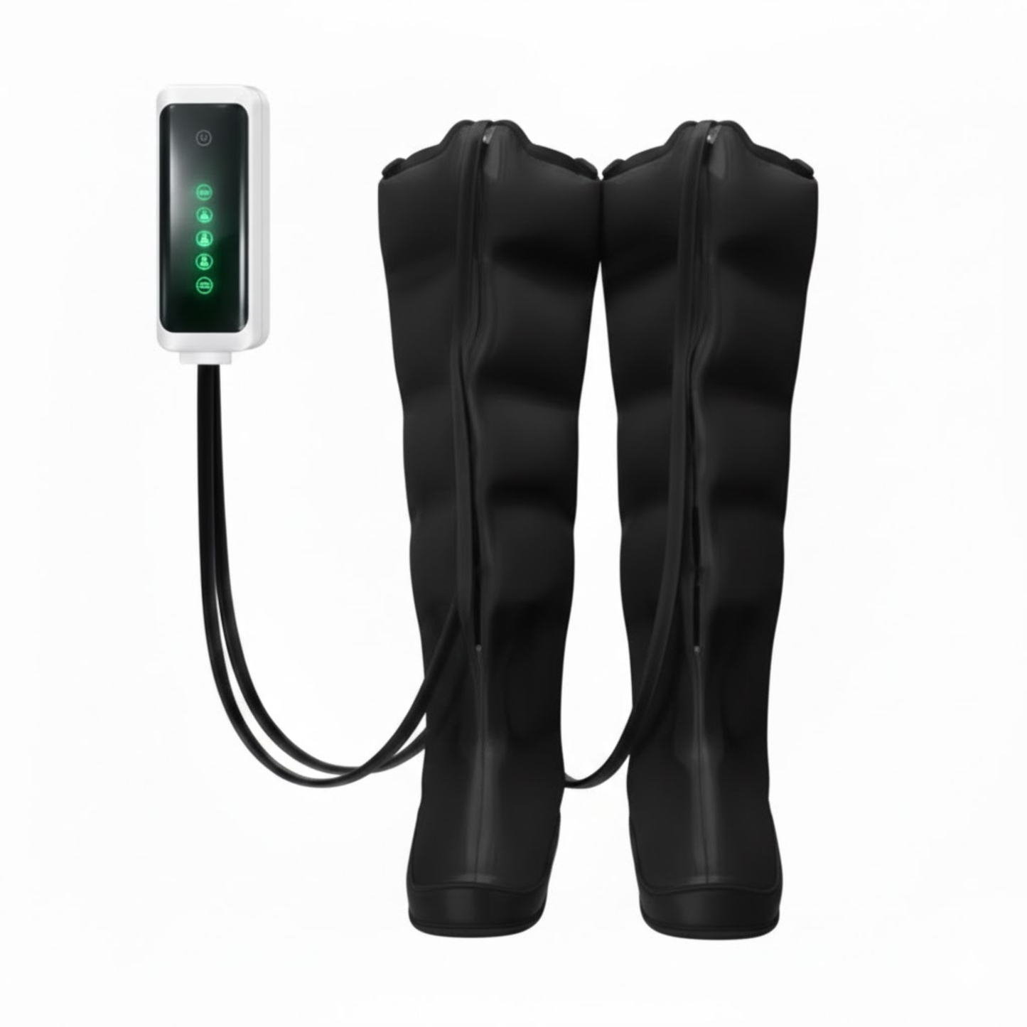 Kompressions-Stiefel gegen müde Beine