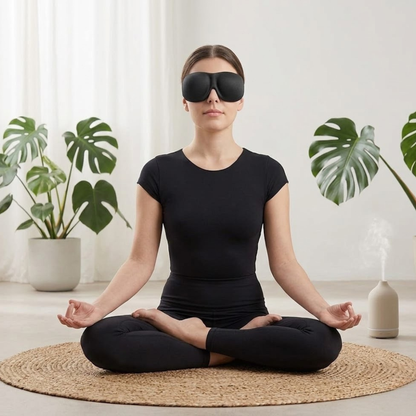 Ergonomische Premium 3D-Schlafmaske