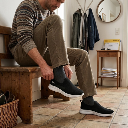 Atmungsaktive Slip-On Barfußschuhe mit Anti-Rutsch-Sohle