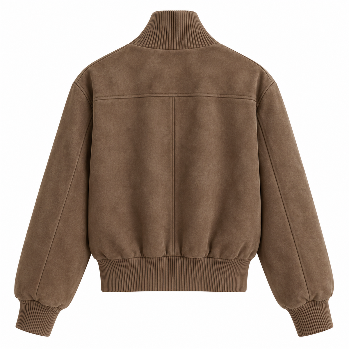 Edie Bomberjacke – Kurze Damenjacke in Wildlederoptik