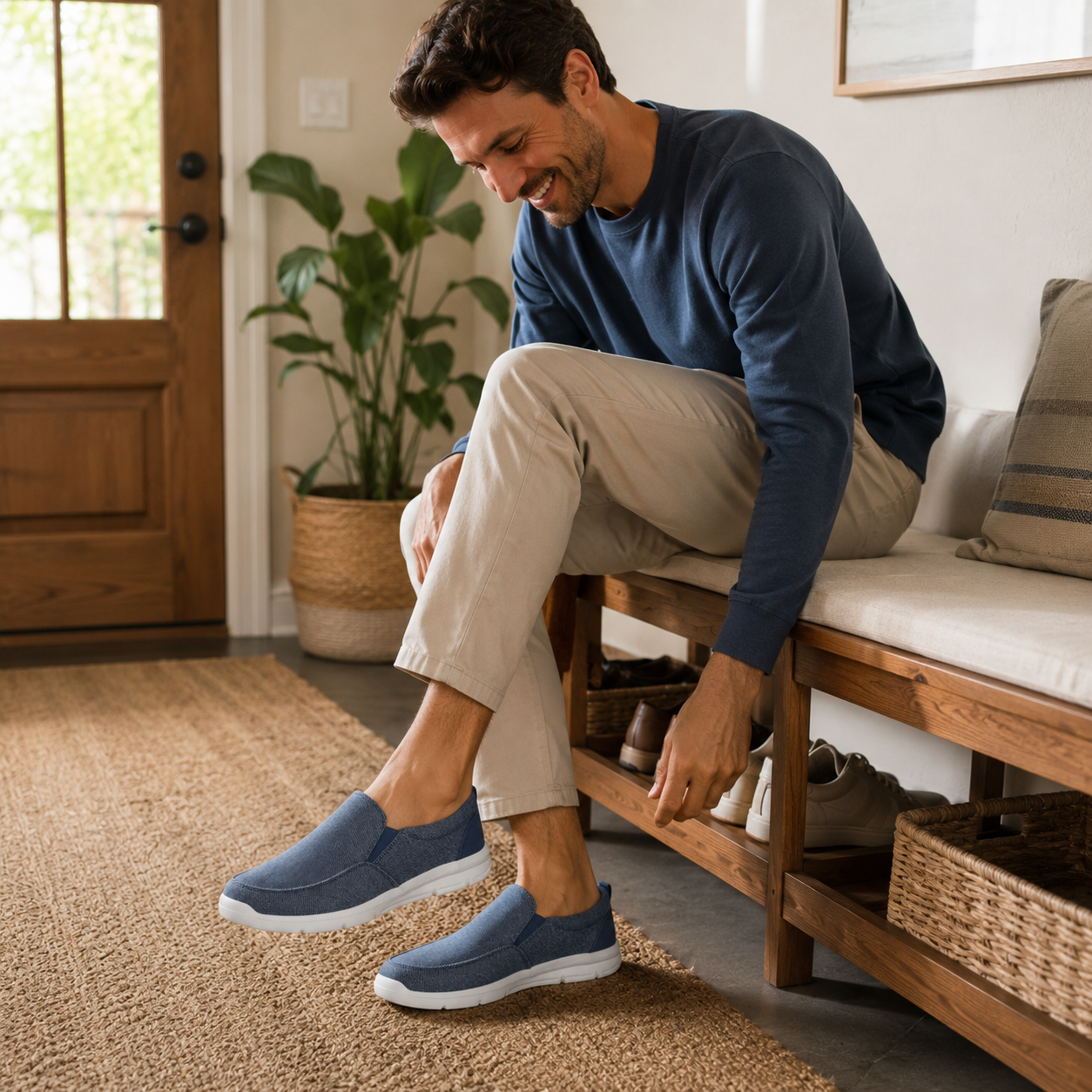 Orthopädische Barfußschuhe Slip-On – atmungsaktiv