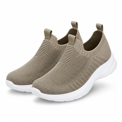 Barfußschuh Slip-On Sneaker mit Strick-Obermaterial