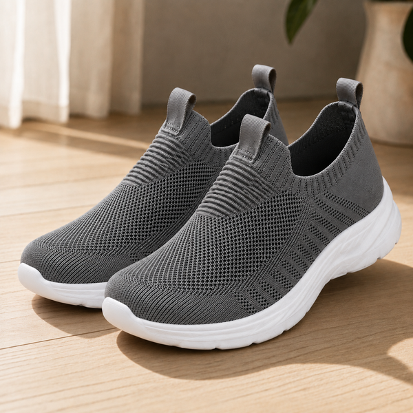 Barfußschuh Slip-On Sneaker mit Strick-Obermaterial
