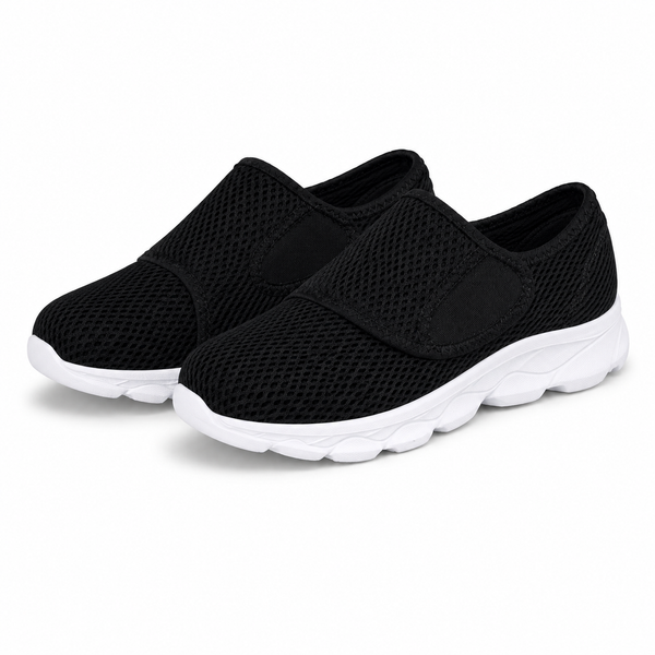 Orthopädische Weite Klett-Schuhe für geschwollene Füße