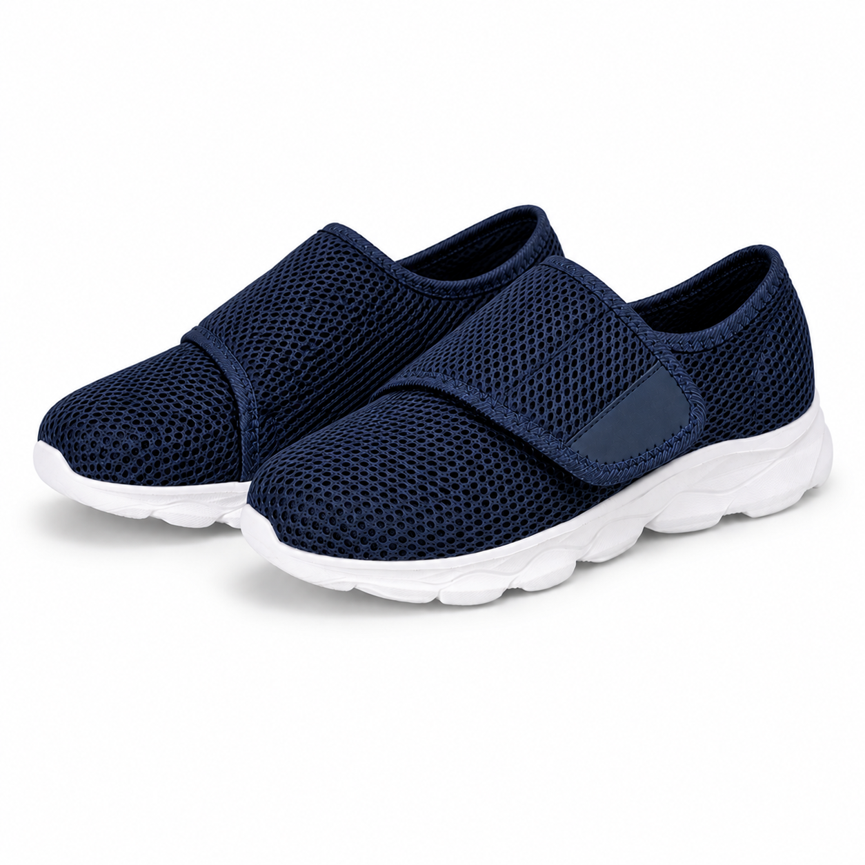 Orthopädische Weite Klett-Schuhe für geschwollene Füße