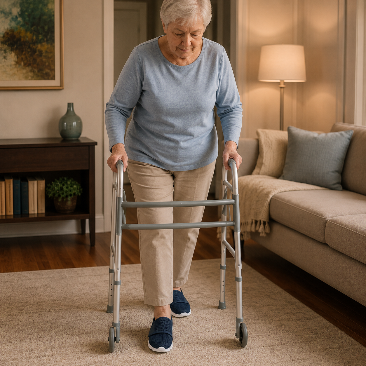 Orthopädische Weite Klett-Schuhe für geschwollene Füße