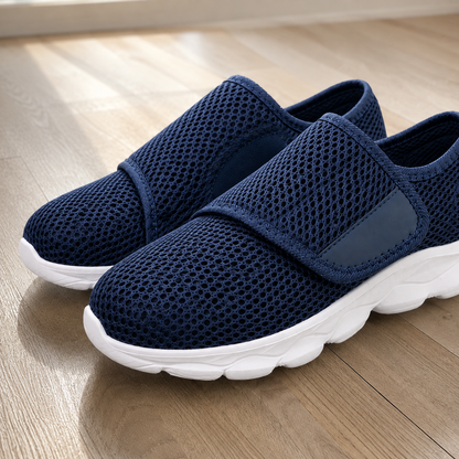 Orthopädische Weite Klett-Schuhe für geschwollene Füße