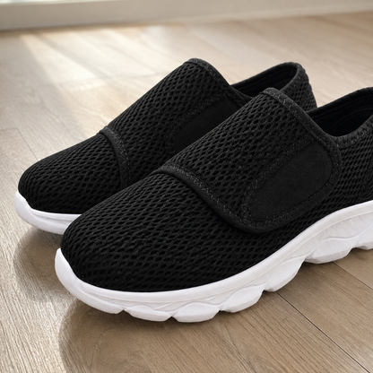 Orthopädische Weite Klett-Schuhe für geschwollene Füße
