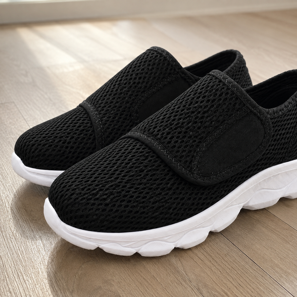 Orthopädische Weite Klett-Schuhe für geschwollene Füße
