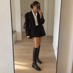Elin Reitstiefel – Kniehohe Damenstiefel mit Schnalle