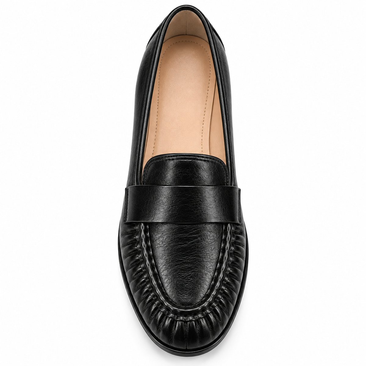 Lia Loafer – Weiche Damen-Loafer mit Raffung