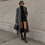 Ava Stiefel – Kniehohe Damenstiefel in Glattlederoptik